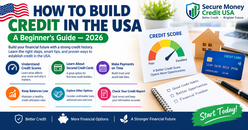 How to Build Credit in the USA: A Beginner's Guide (2026) 1000302160