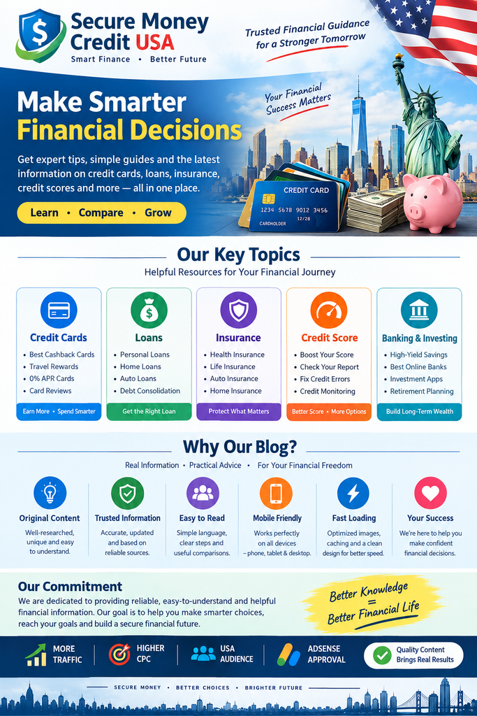 Personal Finance Guide For beginners in the USA.credit,loans, insurance, savings, Personal finance guide for beginners in the USA